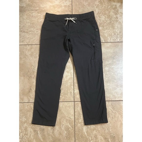 Vuori Ripstop Charcoal Grey Womens Drawstring Pants style Size XL - Picture 4 of 9